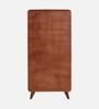 Malmo Sheesham Wood Wardrobe In Honey Oak Finish