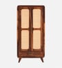 Malmo Sheesham Wood Wardrobe In Honey Oak Finish
