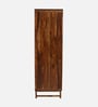 Malmo Sheesham Wood Wardrobe In Provential Teak Finish