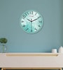 Maloto Green Plastic Wall Clock