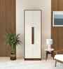 Maltein 2 Door Wardrobe In Brown Maple Finish