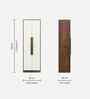 Maltein 2 Door Wardrobe In Brown Maple Finish