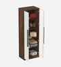Maltein 2 Door Wardrobe In Brown Maple Finish