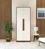 Maltein 2 Door Wardrobe In Brown Maple Finish