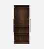 Maltein 2 Door Wardrobe In Brown Maple Finish