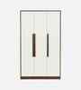 Maltein 3 Door Wardrobe In Brown Maple Finish
