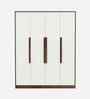 Maltein 4 Door Wardrobe In Brown Maple Finish