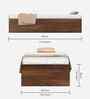 Maltein Diwan Single Sized Bed With Storage