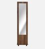 Mamen Movable Dressing Unit with Mirror in Cappucino Finish