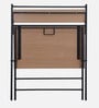 Mamiko Metal Foldable Study Table in Beech Finish