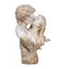 Man & Women White Polyresin Figurine