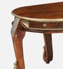 Kunjar Solid Wood Coffee Table In Teak Finish
