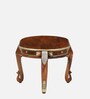 Kunjar Solid Wood Coffee Table In Teak Finish