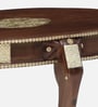 Kunjar Solid Wood Coffee Table In Walnut Finish