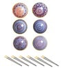 Mandala 250ml Multicolor Ceramic (Set of 6) Dinner Bowl