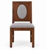 Mandala 6 Seater Dining Set In Provincial Teak Finish With Grey Colour Chair Mandala 6 Seater Dining Set In Provincial Teak Finish With Grey Colour Chair