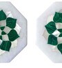 Mandala Inlay (Set of 2) Marble Coaster