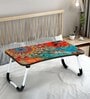 Mandala Portable Table in Multi Finish