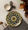 Mandala Print (Set of 3) Ceramic Dinner Plate & Dinner Bowl