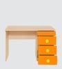 Mandarin Kids Study Table In Orange Colour