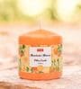 Mandarin Mimosa Orange Wax Scented Pillar Candle