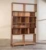 Mandvi Solid Wood Wood Bookshelf In Natural Colour