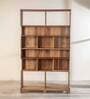 Mandvi Solid Wood Wood Bookshelf In Natural Colour