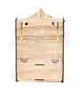 Mangal Ganesha Printed Wooden Pooja Stand