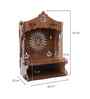 Mangal Ganesha Printed Wooden Pooja Stand