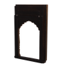 Solid Wood Jharokha in Golden Colour