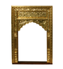 Solid Wood Jharokha in Golden Colour