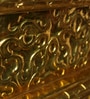 Solid Wood Jharokha in Golden Colour
