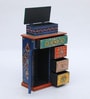 Mango Wood Multicolour Wooden Drawer Chest