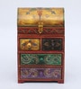 Mango Wood Multicolour Wooden Drawer Chest