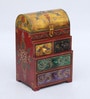 Mango Wood Multicolour Wooden Drawer Chest