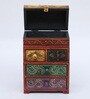 Mango Wood Multicolour Wooden Drawer Chest