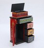 Mango Wood Multicolour Wooden Drawer Chest