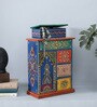 Mango Wood Multicolour Wooden Drawer Chest
