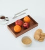 Mango Wood Rectangular Serving Tray in Natural Finish