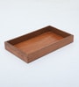 Mango Wood Rectangular Serving Tray in Natural Finish