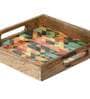 Mango Wood Square Serving Tray