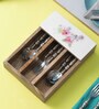 Mango Wood Single Pc Cutlery Holder Without Cutlery