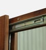 Mango Wood Sliding Door Dressing Wall Mirror in Tubbaq Finish