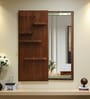 Mango Wood Sliding Door Dressing Wall Mirror in Tubbaq Finish