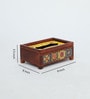 Mango Wood Tissue Hand-Painted For Kitchen/Table & Home