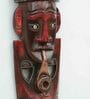 Mango Wood Patron Wall Mask