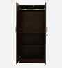 Manhattan 2 Door Wardrobe In Sawcut Dark Finish