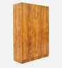 Manhattan 3 Door Wardrobe In Dusky Basalt Finish