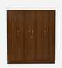 Manhattan 4 Door Wardrobe In Dark Rolex Finish