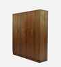Manhattan 4 Door Wardrobe In Dark Rolex Finish
